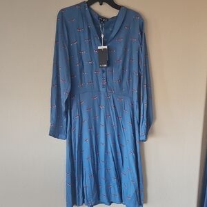 XL Pretty Vacant Fox Dress